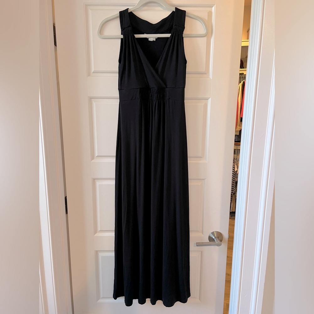 Biden Crossover Knit Maxi Dress 2P